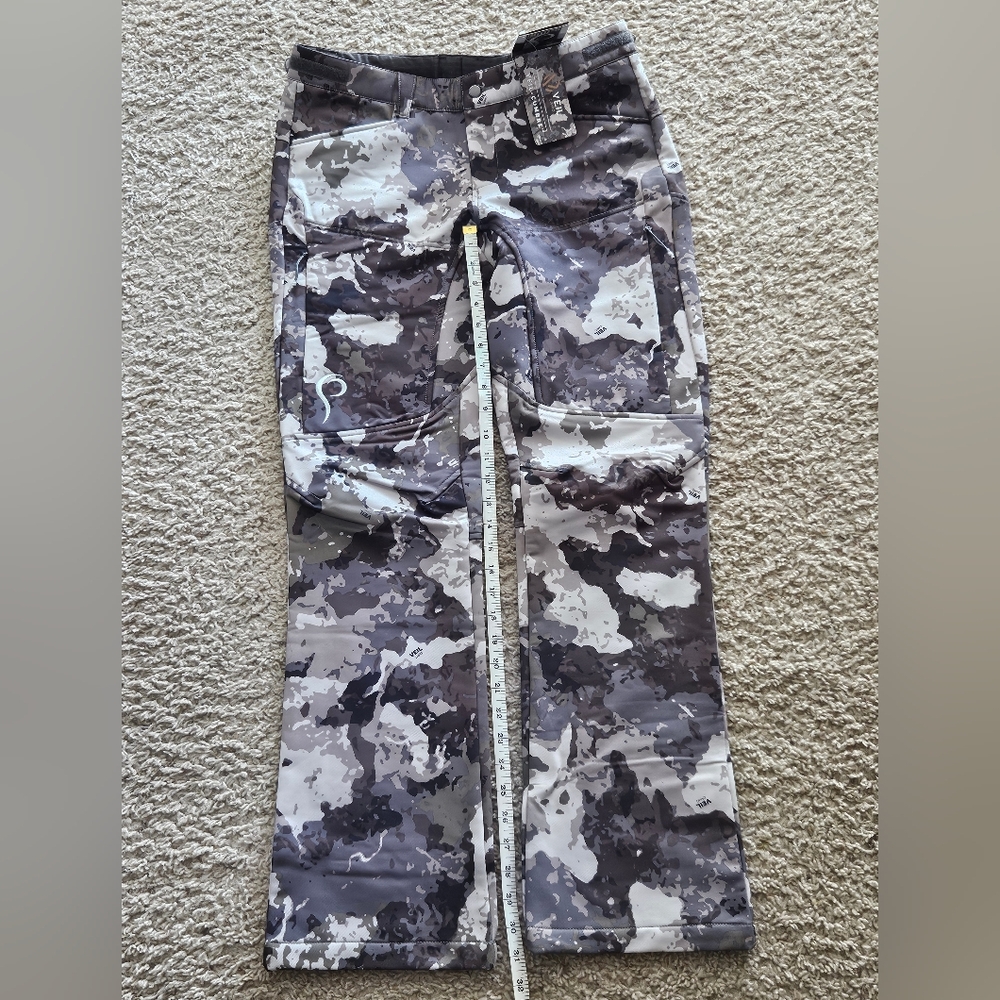 Prios Gray Camouflage Cargo  Pants Med
